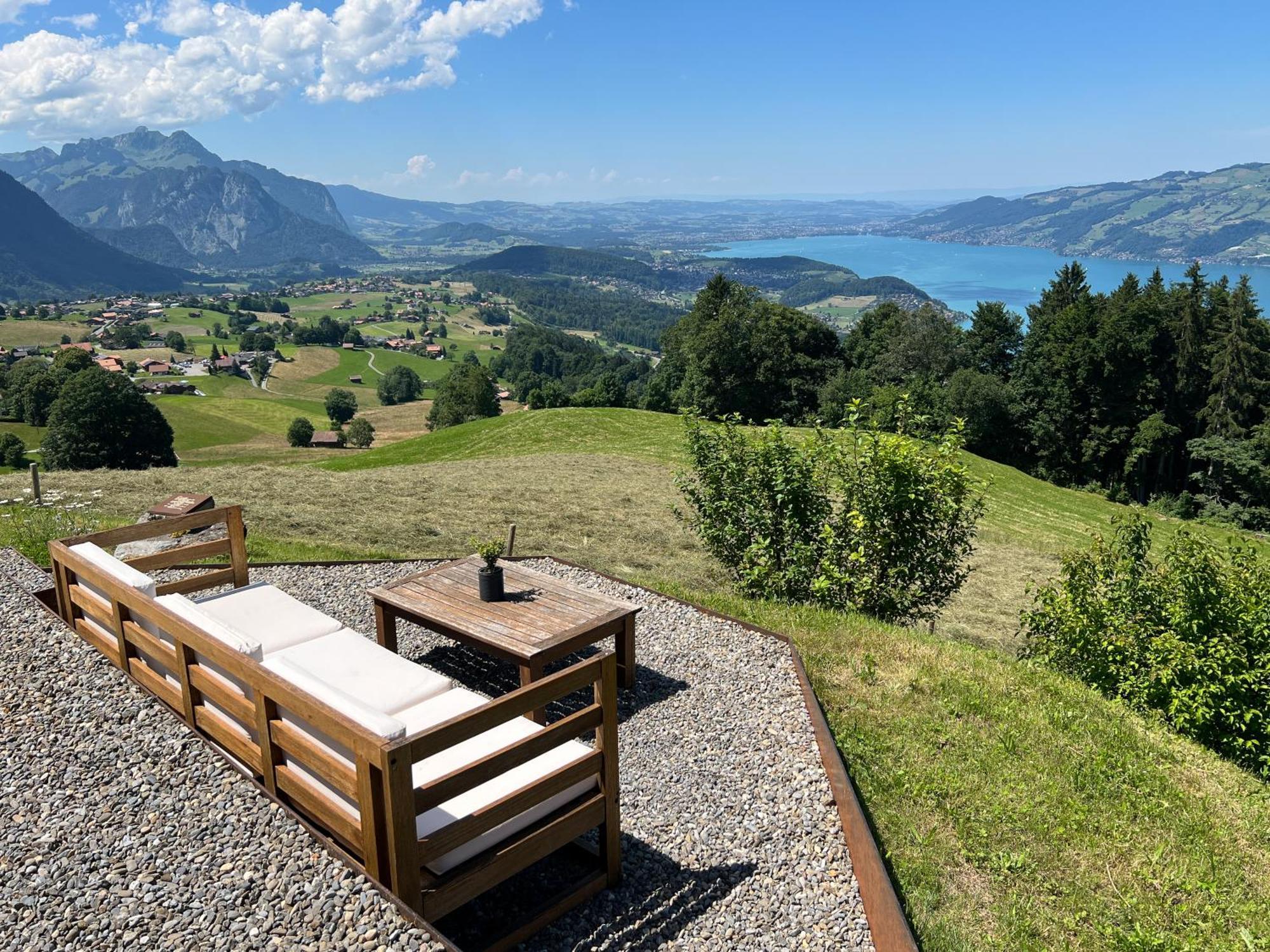 Auszeit-Hotel Z Aeschiried Aeschi Bei Spiez Екстериор снимка