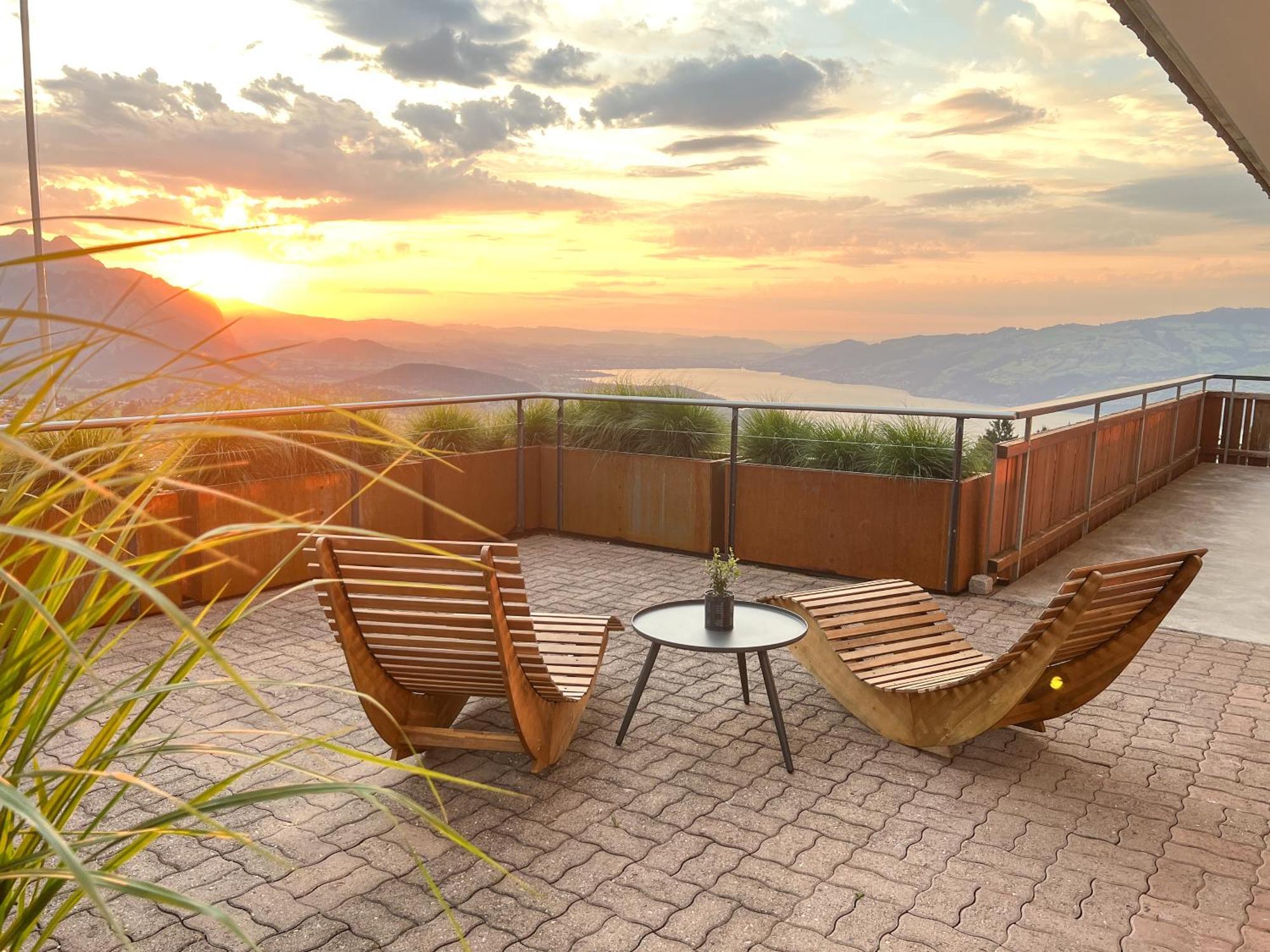 Auszeit-Hotel Z Aeschiried Aeschi Bei Spiez Екстериор снимка